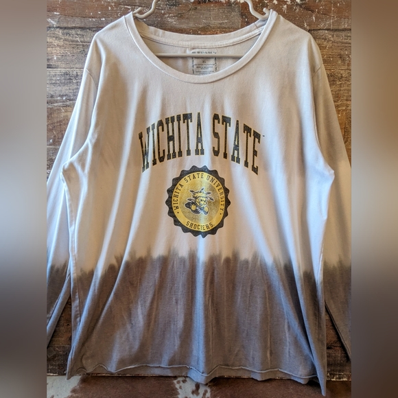 Wichita State (WSU) Tie Dye Gray Tunic - Picture 2 of 13